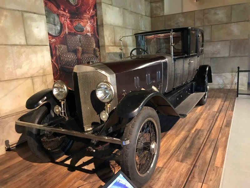 1922 Joswin Town Car. Powered by Mercedes aero engine. Believed to be the last remaining Joswin.